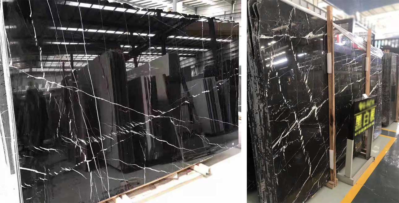 Series3 :China Black Nero Marquina Marble Slab Series3 :China Black Nero Marquina Marble Slab