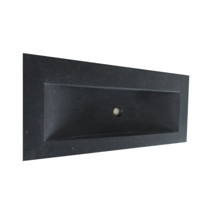 Black Basalt Square Single Basin