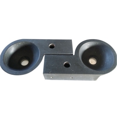 Black ballet basalt sink