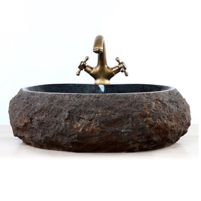Padang Dark Granite Vessel Sink