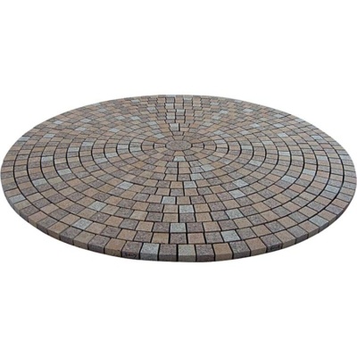 Round shape granite paving stone