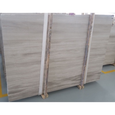 White Wood Vein Marble