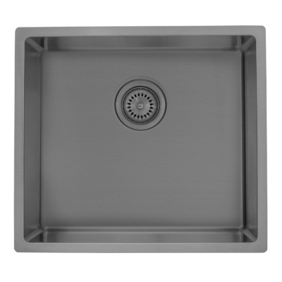 Gunmetal single bowl kitchen sink
