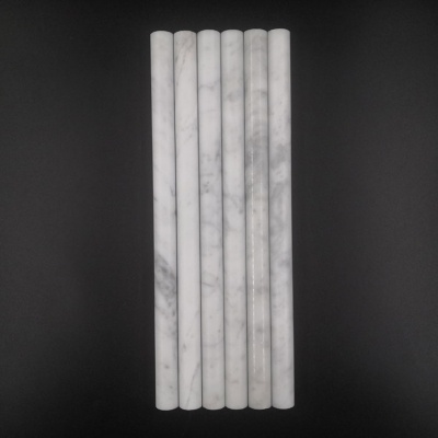 Carrara White Marble Lines